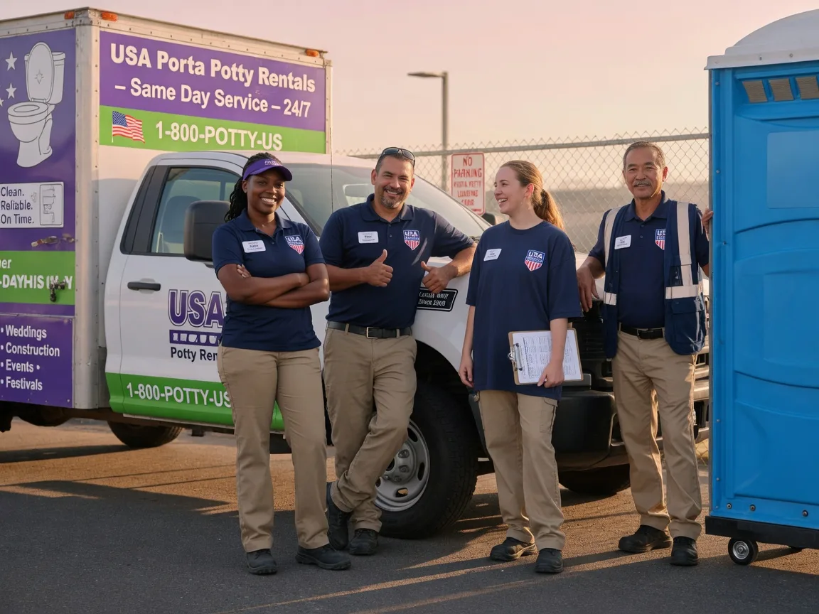 Porta Potty Rental company in Palm Beach Gardens, FL